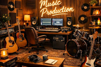 produce original, professional music tracks