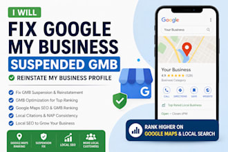 fix google my business suspended gmb reinstate my business profile suspension