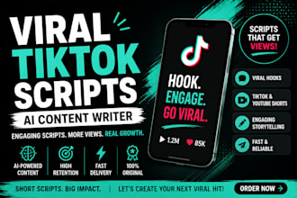 write viral tiktok scripts using ai