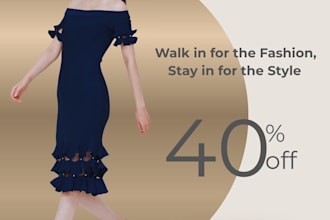 design luxury fashion social media posts