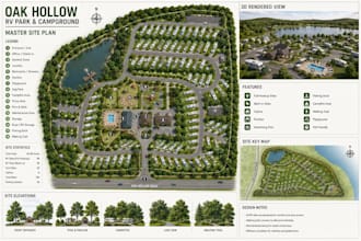 do campground map, agricamper, 2d 3d site planning rv park, and vector map