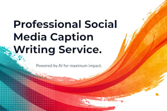 write tiktok and instagram captions using ai