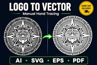 manually convert your logo or image to vector file svg ai eps