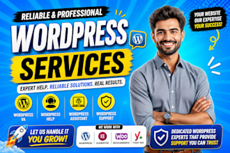 wordpress virtual assistant wordpress va wordpress support and help fix bugs