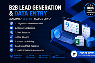 provide verified b2b lead generation and email list building