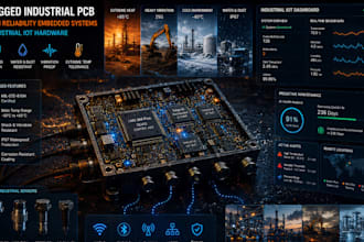 develop rugged hardware pcb for industrial, outdoor and mission critical systems