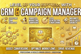 manage your CRM marketing campaigns to grow your business