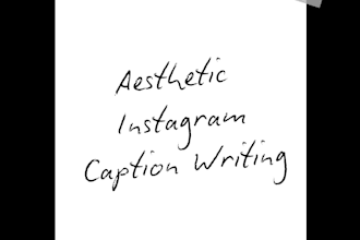 write aesthetic instagram caption and quotes