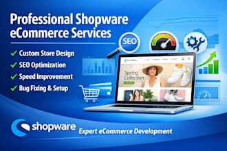 create or modify shopware store