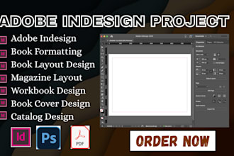 design professional brochures and layouts in adobe indesign