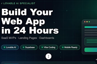 build your startup web app using lovable ai in 24 hours