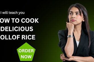 teach you how to make delicious jollof rice