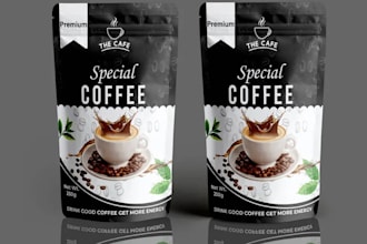 do tea packaging, coffee pouch label coffee bag label, tea pouch packaging label