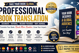 translate your book professionally for amazon KDP and global readers