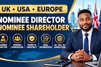 provide UK usa nominee director nominee shareholder europe nominee shareholder