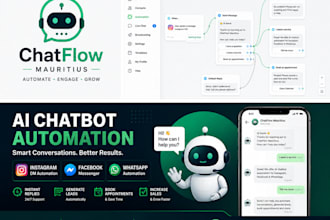 create ai chatbot automation for instagram facebook and whatsapp