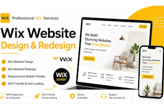redesign outdated wix website fix wix website convert figma design to wix studio