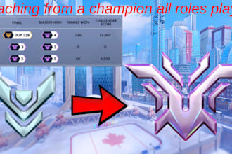 give the highest ranked overwatch coaching