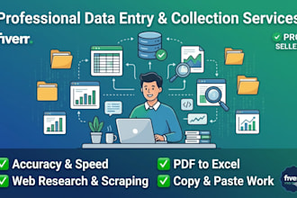 do data entry and data searching