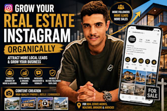 grow your real estate instagram organically