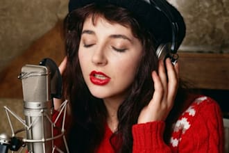 compose and produce kids song nursery rhymes for children, kids vocals