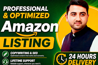write high converting amazon product description and SEO