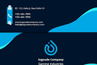 design professional business cards and visiting cards