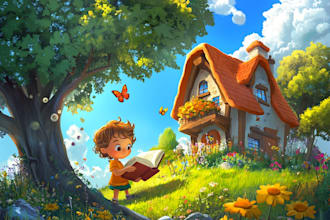 illustration for children book