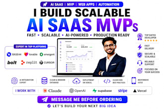 build your ai saas mvp with base44, lovable and replit