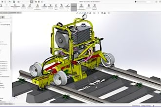 design professional industrial machine, machine part, product design services