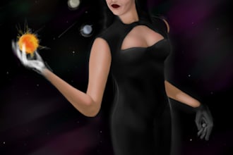 draw or 3d model for you