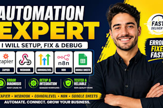 setup, fix zapier webhook automation errors, ghl zapier debug n8n, google sheets
