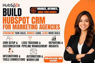 build hubspot CRM for marketing agencies