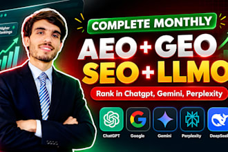 rank website in chatgpt and gemini with aeo, GEO SEO