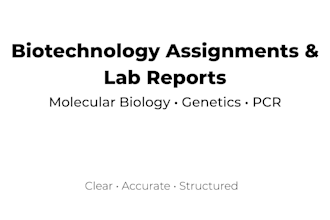 create biotechnology research and academic summaries