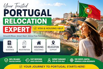 be your portugal relocation expert for visa and housing help