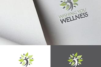do fashion spa yoga wellness beauty and health logo