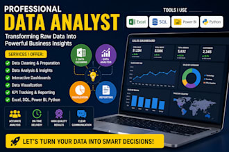 your data analyst with power bi dashboards