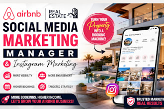 be airbnb real estate social media marketing manager and instagram marketing