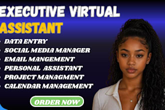 personal administrative executive virtual assistant social media manager adhd