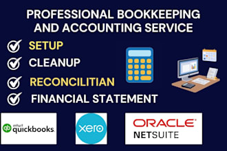 do quickbooks online bookkeeping and netsuite accounting