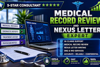 provide expert medical record review and document summaries