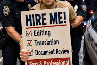 translate, edit or review