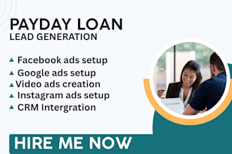 payday loan, payday loan facebook ads, payday google ads, payday video ads