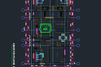 do professional civil engineering drawings in autocad and revit