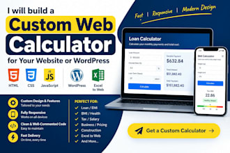 create a custom calculator for your wordpress website