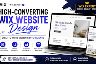 redesign wix website design wix website wix development wix SEO