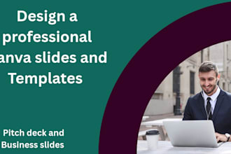 design professional canva slides  and templates