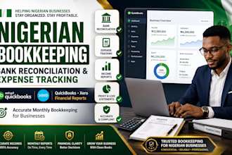 do nigeria monthly bookkeeping bank reconciliation income expense tracking