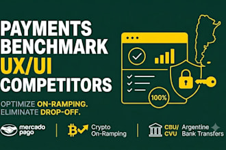 a do payment benchmark and UX UI competitive analysis in argentina